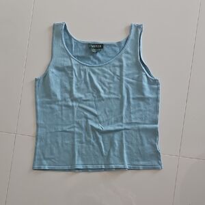 Lauren Ralph Lauren Light Blue Women's Tank Top